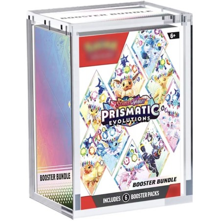 Magnetic Pokemon  - Booster Bundle Acrylic Case 8mm Thick