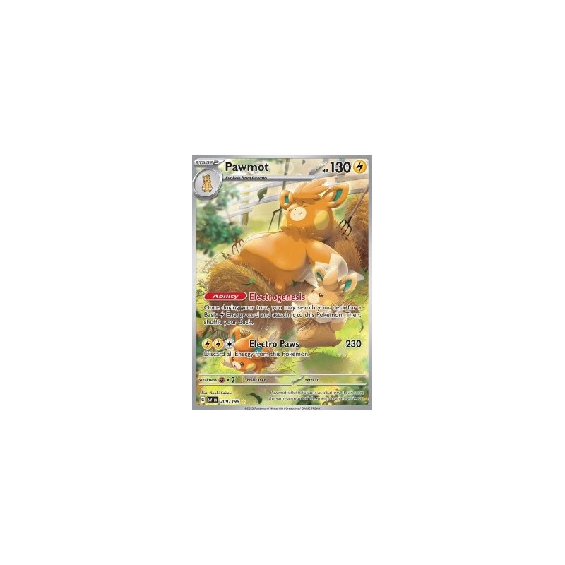 Pawmot  - SV1 209 - Scarlet & Violet -  Eng