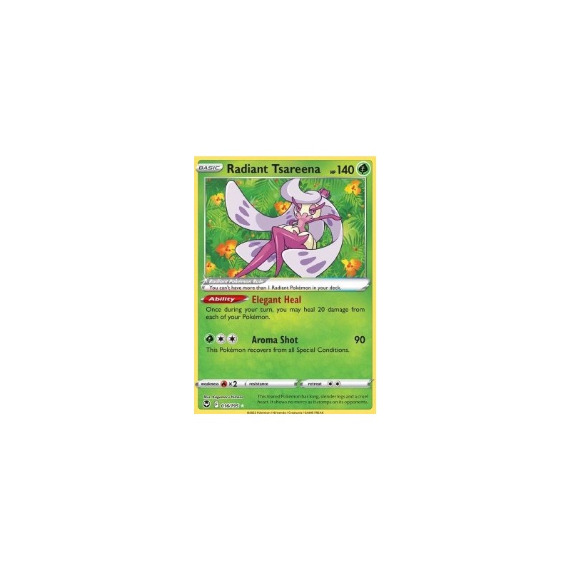 Radiant Tsareena (SIT 016) - Silver Tempest - Eng