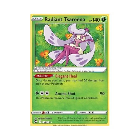Radiant Tsareena (SIT 016) - Silver Tempest - Eng