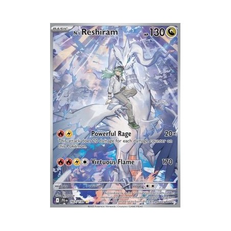 N's Reshiram (JTG 167) - Journey Together - Eng