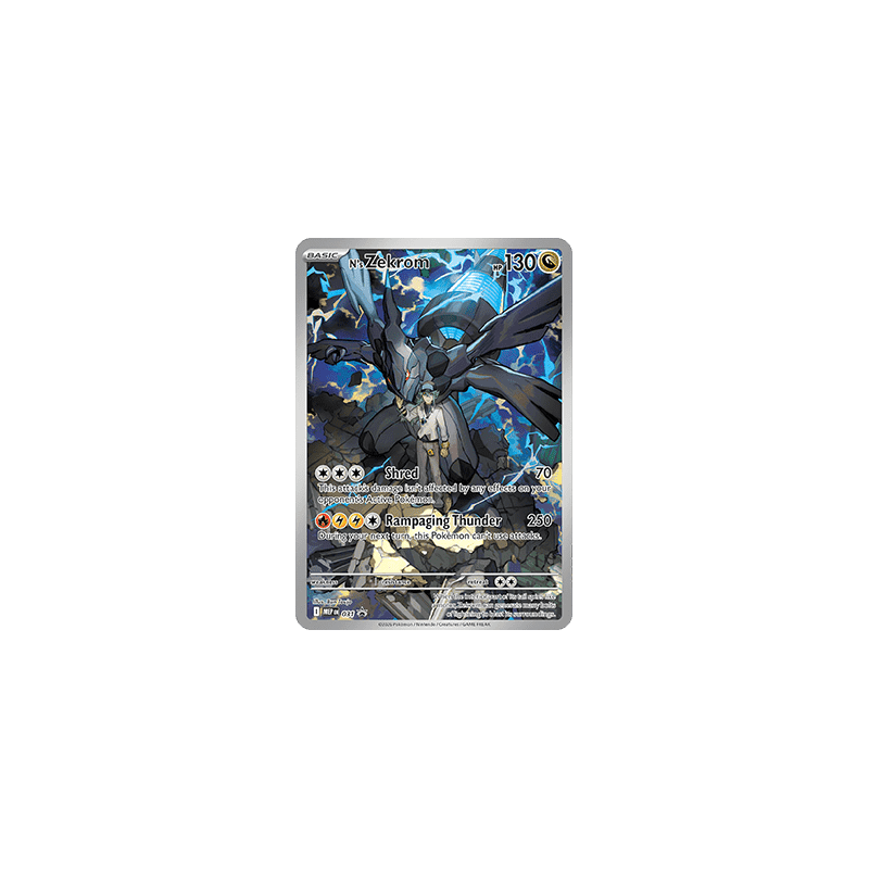 N's Zekrom (MEP 031) - Mega Evolution Promo's - Eng