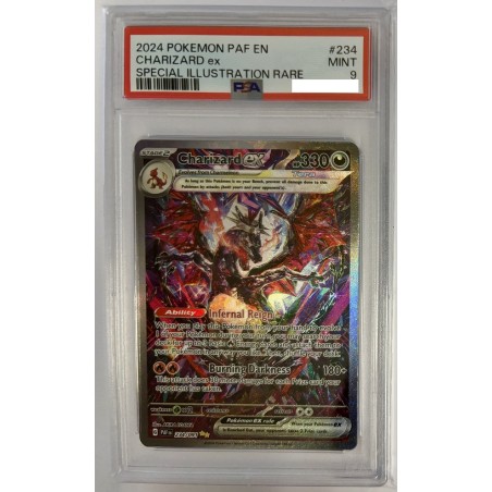 Charizard Ex - Paldean Fates - PAF 234 - PSA 9