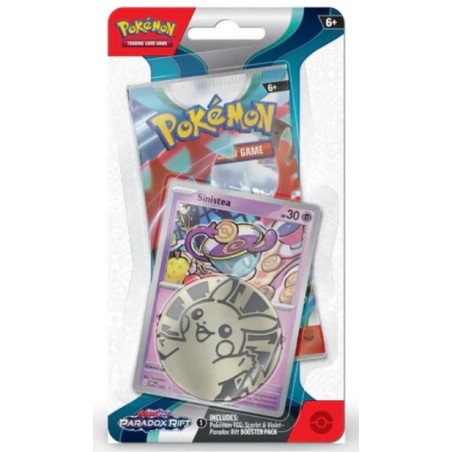 Pokemon Paradox Rift: Checklane Blister Pineco/Sinistea