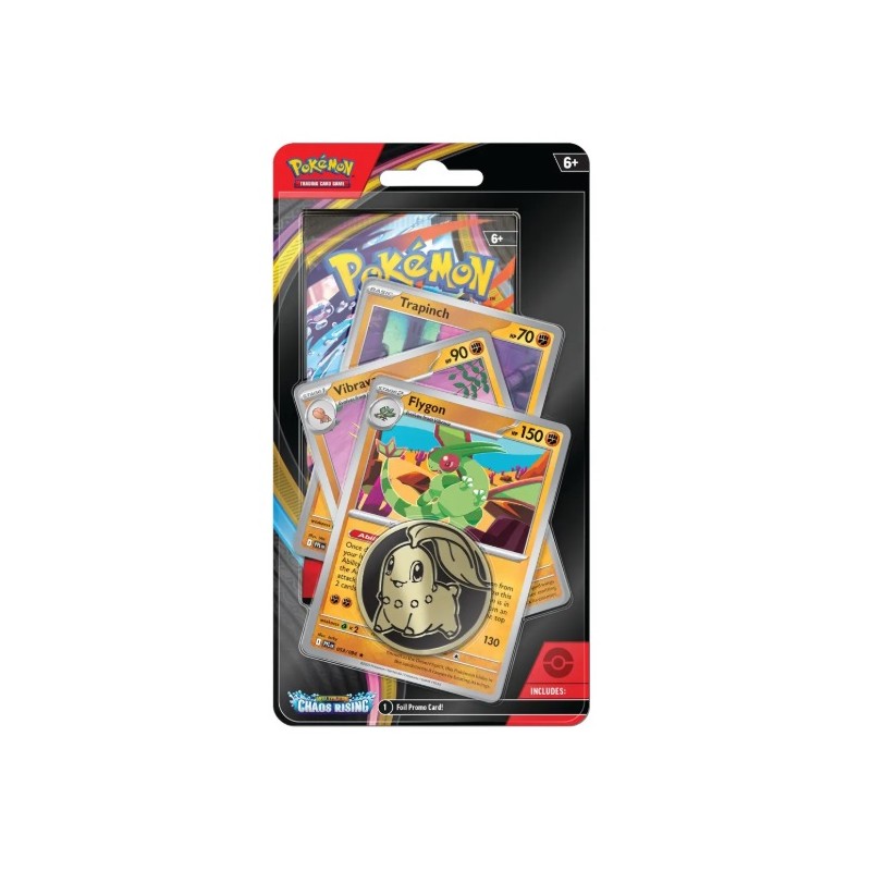 Pokemon Chaos Rising: Premium Checklane Blister Pawmot / Flygon