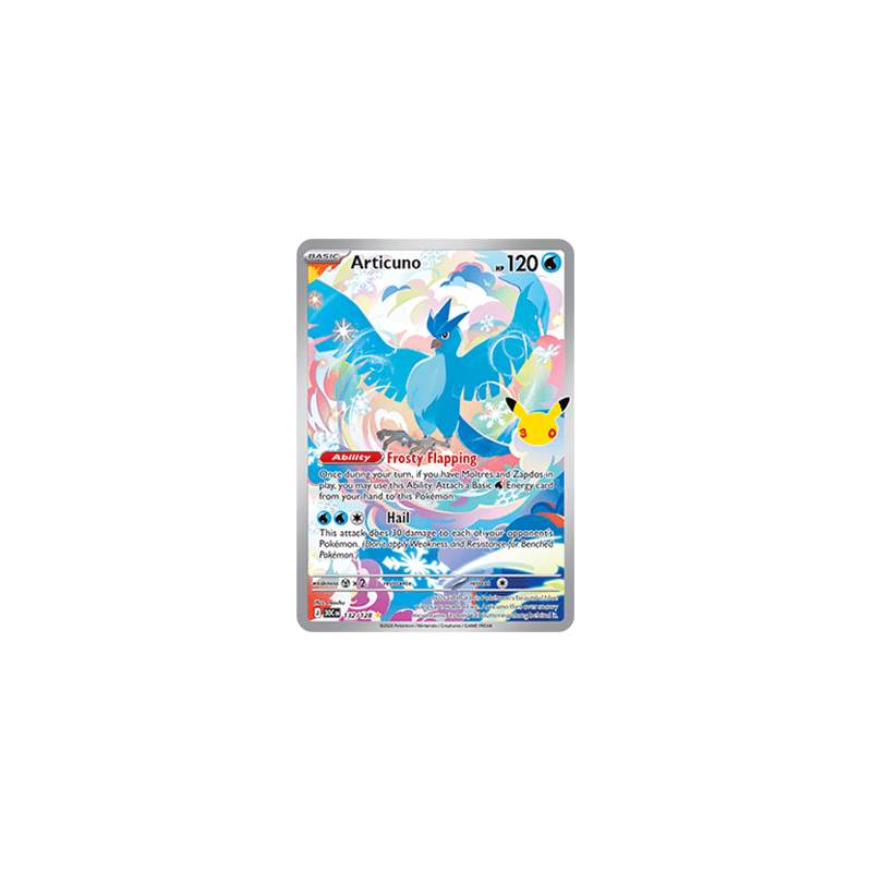 Articuno (30C 132) - 30th Celebration - Eng