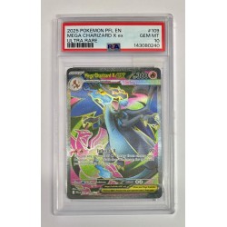Mega Charizard Ex - PFL 109 - Phantasmal Flames - PSA 10 - Eng