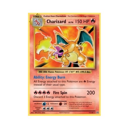 Charizard (EVO 11) Holo - XY Evolutions - Eng