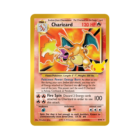 Charizard (30C BS 4) - 30th Celebration - Eng