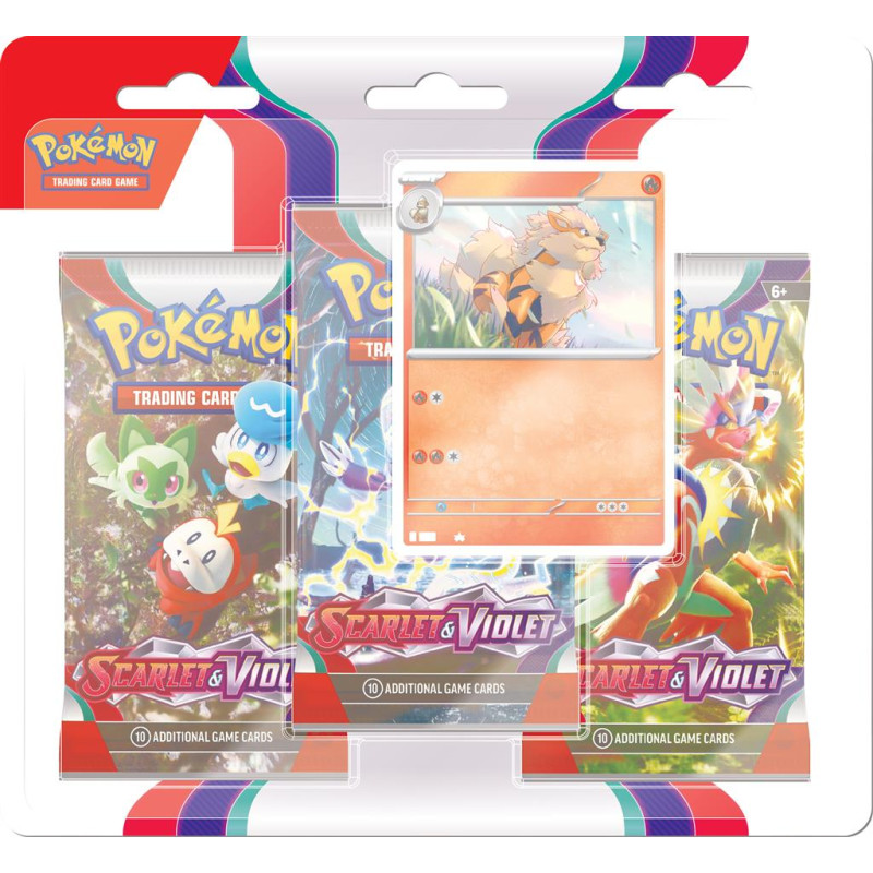 Scarlet & Violet 3 Pack blister