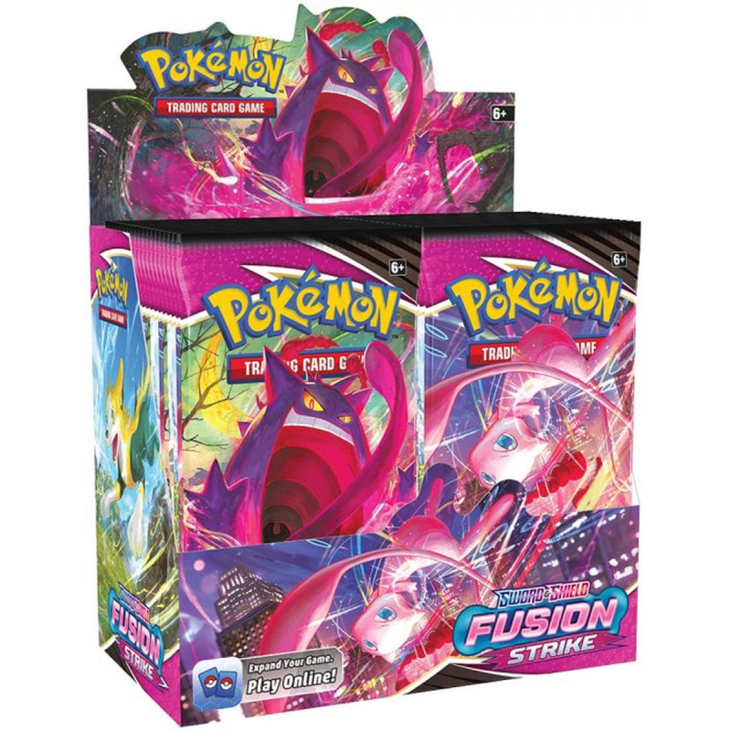 Pokémon Sword & Shield: Fusion Strike - Booster box ENG + Acryl