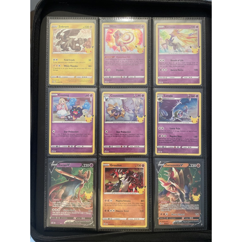 COMPLETE SET POKEMON 25 YEARS CELEBRATIONS