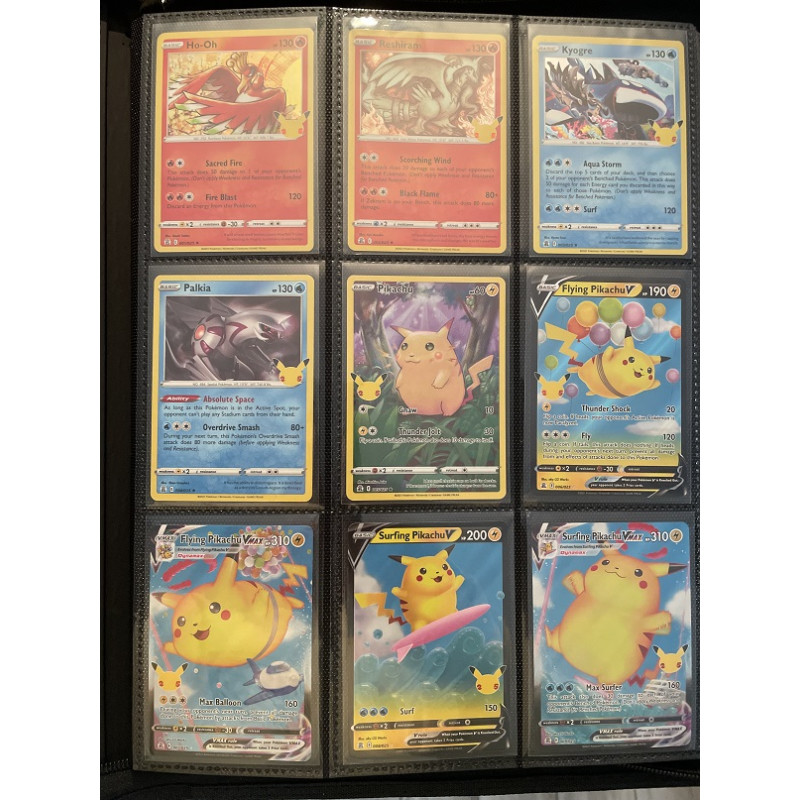 COMPLETE SET POKEMON 25 YEARS CELEBRATIONS